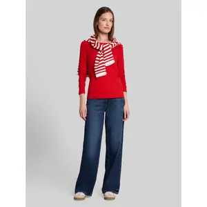 Boat Neck T-Shirt Women Tom Tailor image-3
