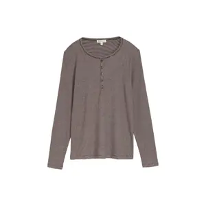 Women's long sleeve T-shirt Tom Tailor Henley image-0