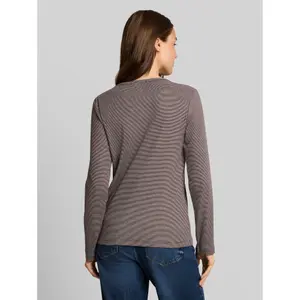 Women's long sleeve T-shirt Tom Tailor Henley image-2