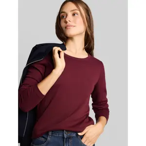 Women's long sleeve T-shirt Tom Tailor Basic image-4
