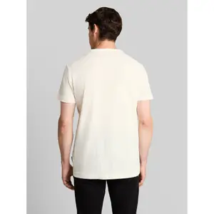 Plain Textured Fabric T-Shirt Tom Tailor image-2