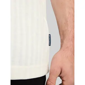 Plain Textured Fabric T-Shirt Tom Tailor image-4