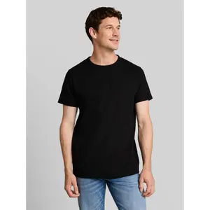 Plain Textured Fabric T-Shirt Tom Tailor image-1