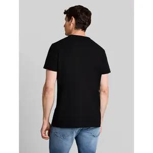 Plain Textured Fabric T-Shirt Tom Tailor image-2