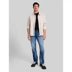 Plain Textured Fabric T-Shirt Tom Tailor image-3
