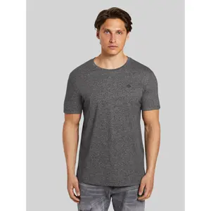 Printed Structured T-Shirt Tom Tailor Denim image-1