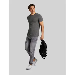 Printed Structured T-Shirt Tom Tailor Denim image-3