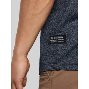 Printed Structured T-Shirt Tom Tailor Denim image-6
