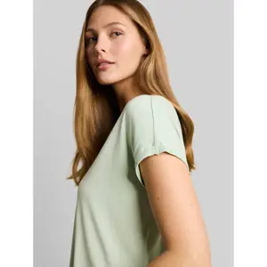 Camiseta fluida básica mujer Tom Tailor Denim image-4