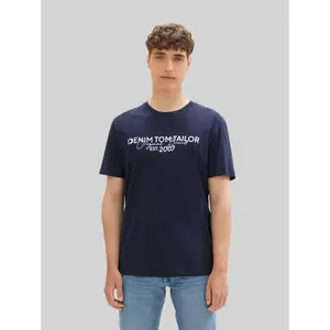 Printed Front Design T-shirt Tom Tailor Denim image-1