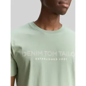 Printed Front Design T-shirt Tom Tailor Denim image-4