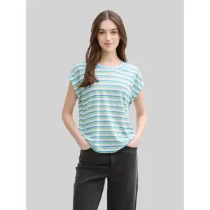 T-shirt fluida damska Tom Tailor Denim image-1