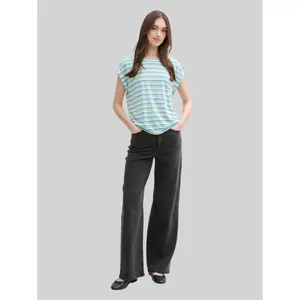 T-shirt fluida damska Tom Tailor Denim image-3
