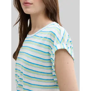 T-shirt fluida damska Tom Tailor Denim image-4