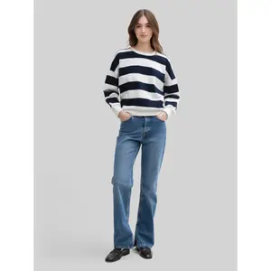 Γυναικείο φούτερ με στρογγυλή λαιμόκοψη Tom Tailor Denim image-3