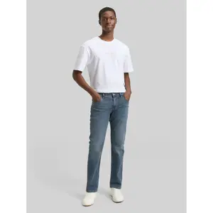 Straight Jeans with Side Pockets at Front Tom Tailor Denim Aedan image-1