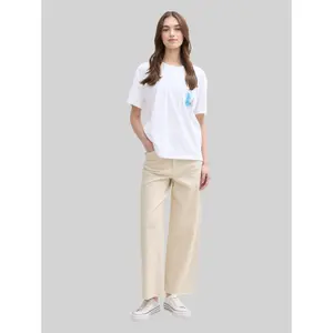 Printed Pocket T-Shirt for Women Tom Tailor Denim image-3