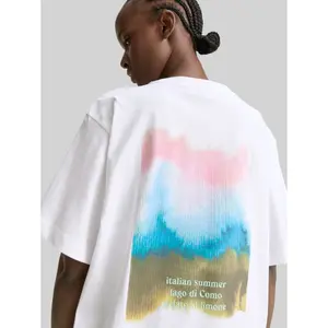 T-shirt boyfriend με τύπωμα για γυναίκες Tom Tailor Denim image-4