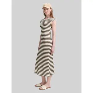 Striped dress for women Tom Tailor Denim image-3