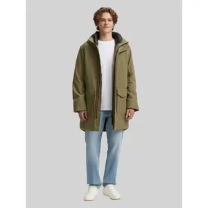 Technical Hooded Parka Tom Tailor Denim image-3