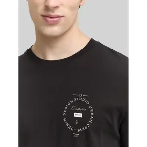 T-shirt imprimé sur la poitrine Tom Tailor Denim image-4