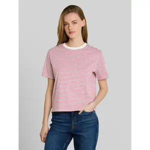 T-shirt da donna a righe Tom Tailor Denim image-1