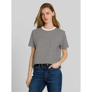 T-shirt da donna a righe Tom Tailor Denim image-1