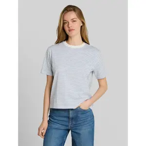 T-shirt da donna a righe Tom Tailor Denim image-1