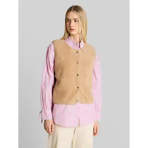 Women's Sleeveless Teddy Jacket Tom Tailor Denim image-1