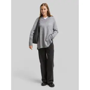 Long Sleeve V-neck Women's Top Tom Tailor Denim image-3