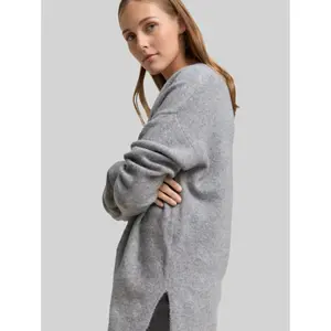 Long Sleeve V-neck Women's Top Tom Tailor Denim image-4