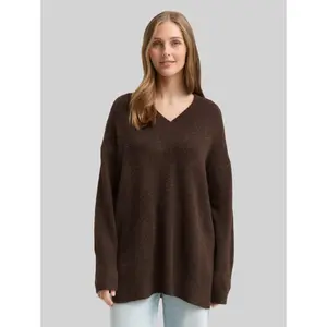Long Sleeve V-neck Women's Top Tom Tailor Denim image-1