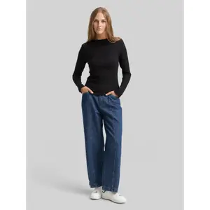 Μπλούza τιpόν volants bord για γυναίκες Tom Tailor Denim image-3
