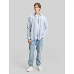 Langarmshirt Chambray Tom Tailor Denim image-3