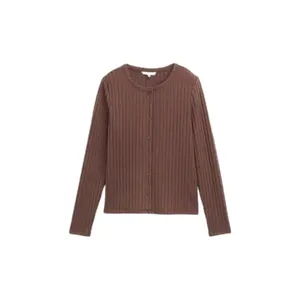 Dikke cardigan met knopen voor dames Tom Tailor Denim image-0