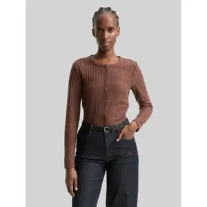 Dikke cardigan met knopen voor dames Tom Tailor Denim image-1