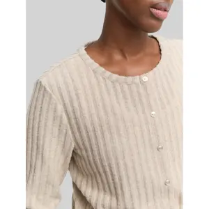 Dikke cardigan met knopen voor dames Tom Tailor Denim image-4