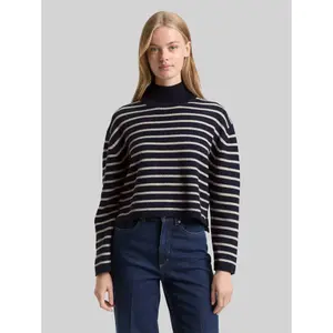 Striped knit jumper for women Tom Tailor Denim image-1