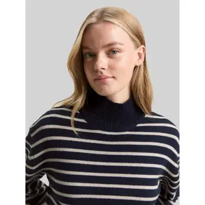 Striped knit jumper for women Tom Tailor Denim image-4