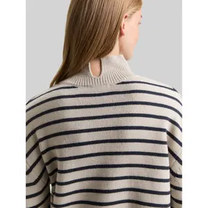 Striped knit jumper for women Tom Tailor Denim image-4