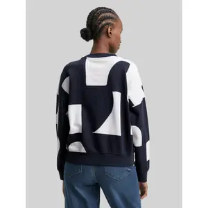 Loose Fit Printed Sweatshirt Women Tom Tailor Denim image-2