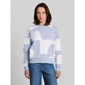 Loose Fit Printed Sweatshirt Women Tom Tailor Denim image-1