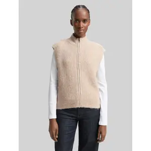 Women's Zip Sleeveless Pullover Tom Tailor Denim image-1