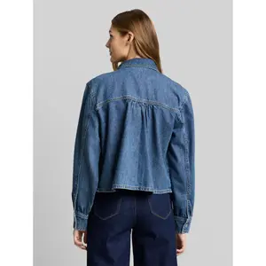 Dámská krátká džínová košile s dlouhým rukávem Tom Tailor Denim image-2