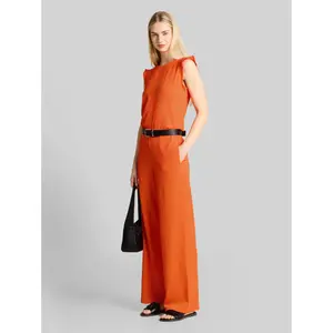 Παντελόνι δομημένο wide leg γυναικείο Tom Tailor Denim image-1