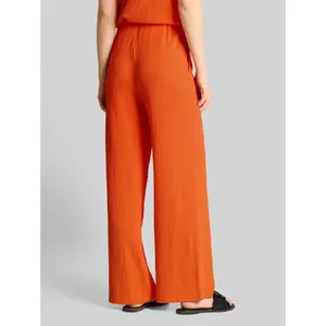 Παντελόνι δομημένο wide leg γυναικείο Tom Tailor Denim image-2