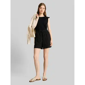 Short Loose Linen Women’s Fit Tom Tailor Denim image-1