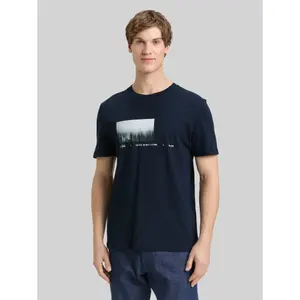T-shirt με εκτύπωση φωτογραφίας Tom Tailor Denim image-1