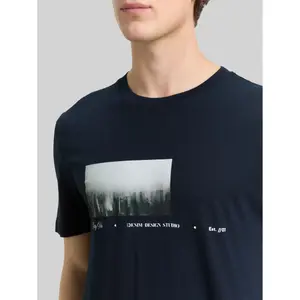 T-shirt με εκτύπωση φωτογραφίας Tom Tailor Denim image-4