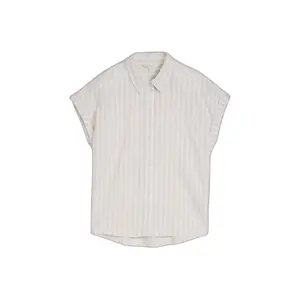 Korte mouw blouse katoen dames Tom Tailor Denim image-0